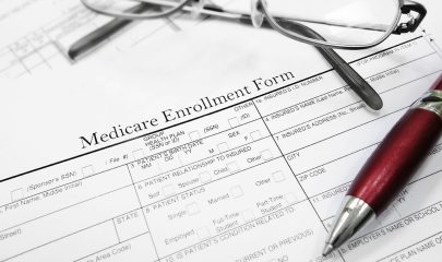 Picture of Medicare enrollment form